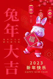 兔年海报