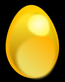 高亮金蛋