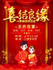 婚礼海报