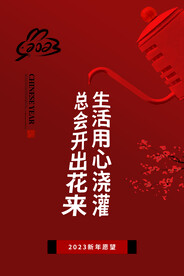 兔年新春海报