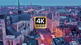 欧洲城市建筑群美景