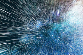 爆炸星空背景图片