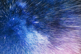 爆炸星空背景图片