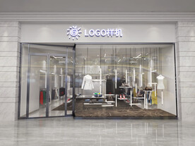 logo样机 高端门店样机