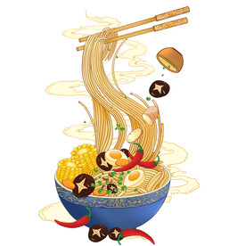 面条素材