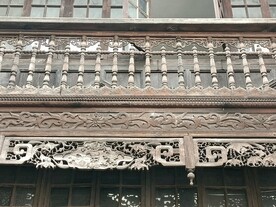 劳宅栏杆挂落