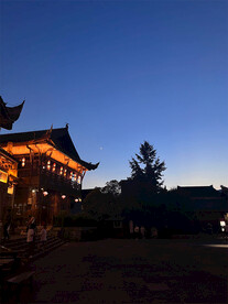 古镇夜景