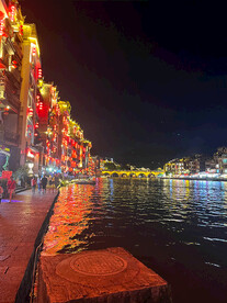 镇远古镇夜景