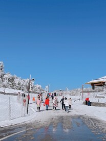 金佛山雪景