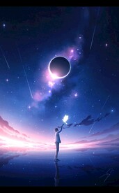 星空下