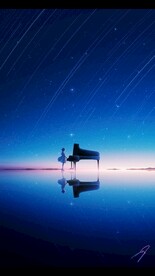星空下