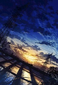 水田日出