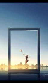 蓝天下的女孩