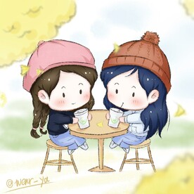 树下女孩