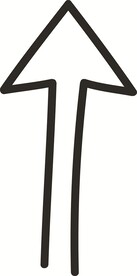 线描箭头 