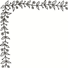 线描边角  