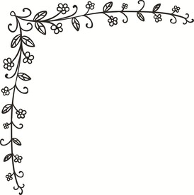 线描边角  