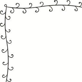 线描边角