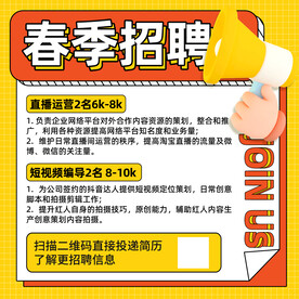 招聘海报