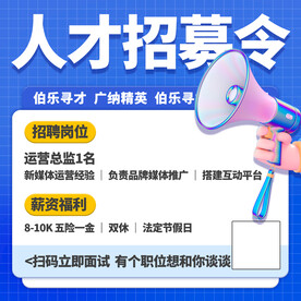 招聘海报