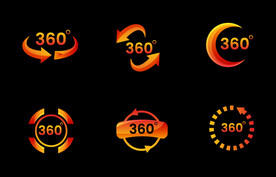 360全景图标