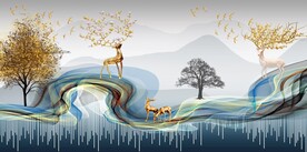 金鹿金树