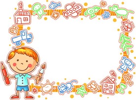 儿童展板 