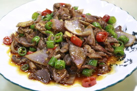 爆炒鸭杂