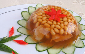 黄豆虾仁冻