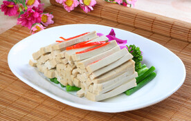 灰培豆腐