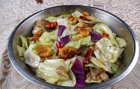 虾仔大盘粗菜