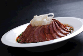 面皮捞牛肉