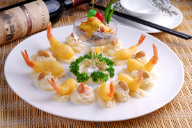 豆泥沙拉虾