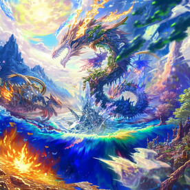 龙 背景图
