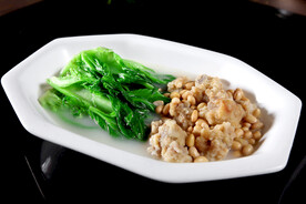 黄豆煮芥菜