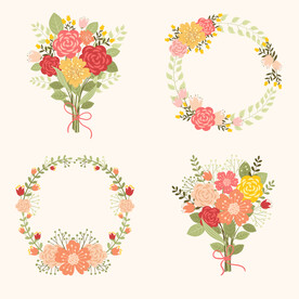 花环花束logo
