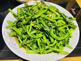 炒花菜心