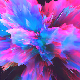 酸性色彩爆炸图片