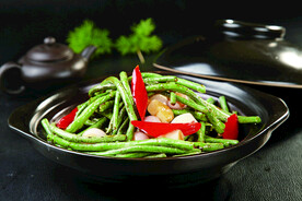 大蒜线豆角