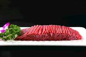 带皮驴肉