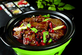 麻辣鸭血