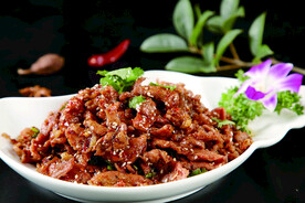 孜然羊肉带饼