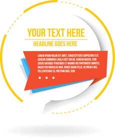 标题框科技框图片