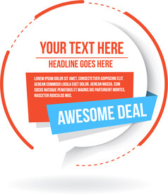 标题框科技框图片