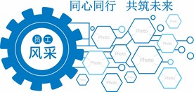创意简约机械科技风格企业员工