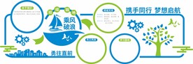 大气班组建设宣传文化墙