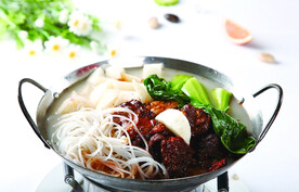 白萝卜炖羊肉