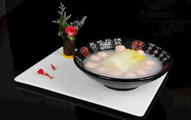 浓汤虾蓉煮白菜