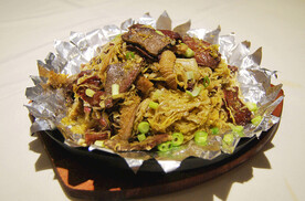 铁板酸菜牛肉