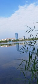 湖景风光